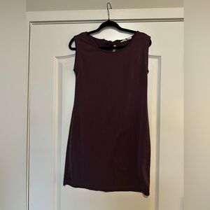 Sigrid Olsen Deep Purple Mini Dress